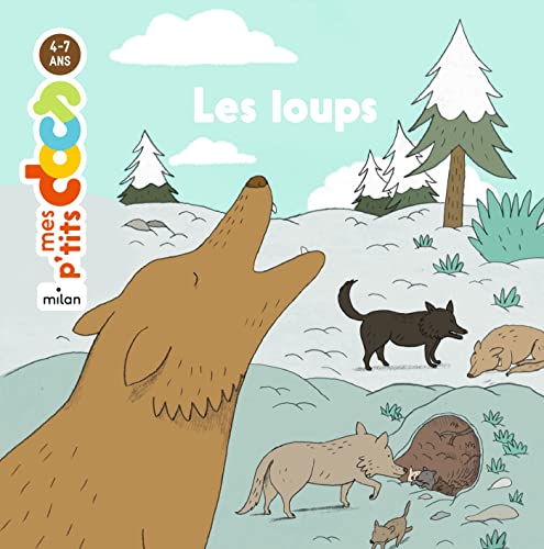 Stock image for Mes p'tits docs/Mes docs animes: Les loups for sale by WorldofBooks