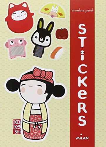 9782745958105: Stickers Kokeshi