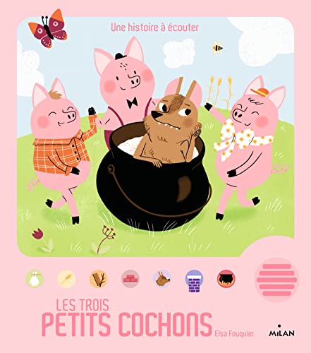 Imagen de archivo de Les trois petits cochons a la venta por WorldofBooks