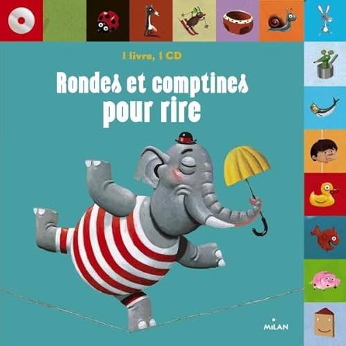 Imagen de archivo de Comptines pour rire + CD a la venta por medimops