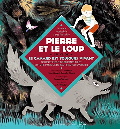 9782745960924: Encore + d'histoires, Tome 01: Pierre et le Loup, suivi du Canard est toujours vivant, livre-CD