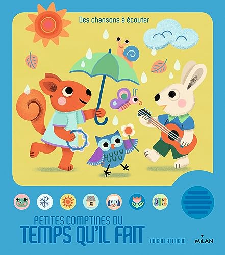 9782745972774: Petites comptines du temps qu'il fait (Contes et comptines  couter)