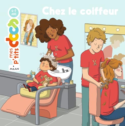 9782745977212: Chez le coiffeur (Mes p'tits docs)