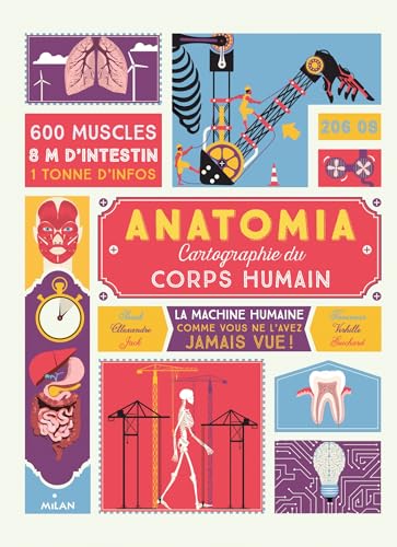 9782745978783: Anatomia: Cartographie du corps humain (Documentaires 8 ans et +)