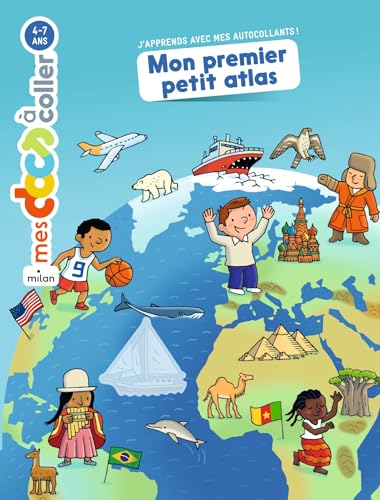 Stock image for Mon premier petit atlas: Autocollants for sale by WorldofBooks