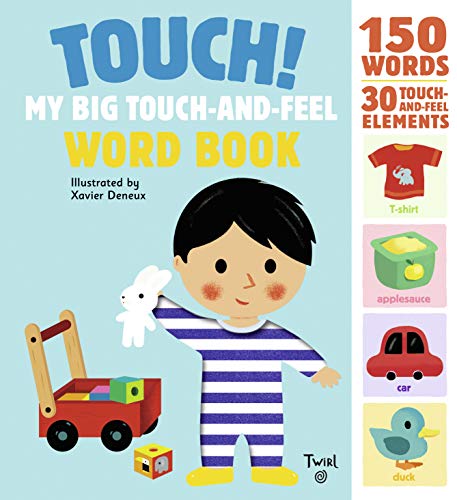 9782745981783: Touch! My Big Touch-and-Feel Word Book (Touch-And-Feel Books): 1