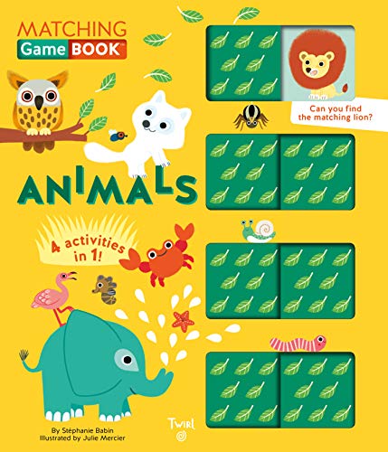 Imagen de archivo de Animals Matching Game Book : 4 Activities In 1! a la venta por Better World Books