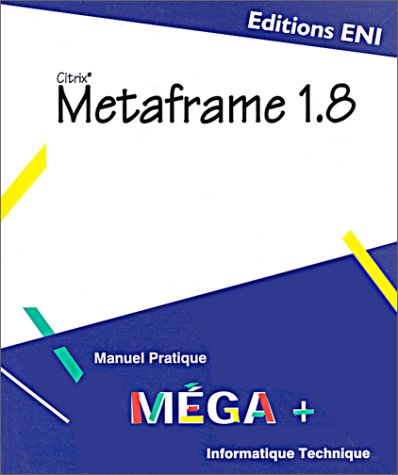 Beispielbild fr Metaframe (Citrix) v 1.8 zum Verkauf von medimops