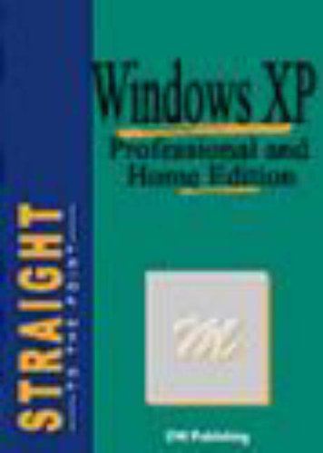 Beispielbild fr Windows XP (Straight to the Point Series) zum Verkauf von WorldofBooks