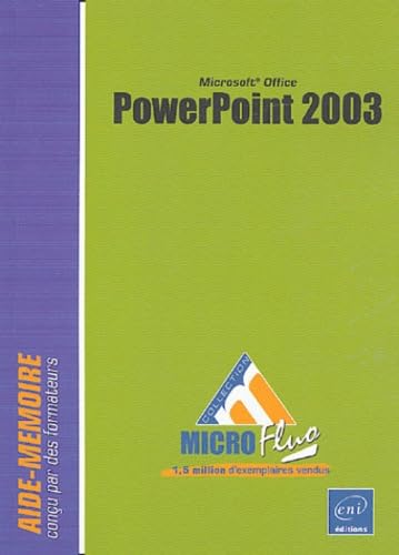 Imagen de archivo de PowerPoint 2003 Hervo, Corinne a la venta por LIVREAUTRESORSAS