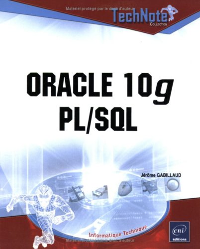 Stock image for Oracle 10g PL/SQL for sale by Ammareal