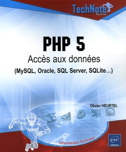 Imagen de archivo de PHP 5 : Accs aux donnes (MySQL, Oracle, SQL Server, SQLite.) a la venta por Ammareal