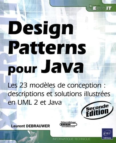 Beispielbild fr Design Patterns pour Java - Les 23 modles de conception : descriptions et solutions illustres en UML 2 et Java [2ime dition] zum Verkauf von medimops