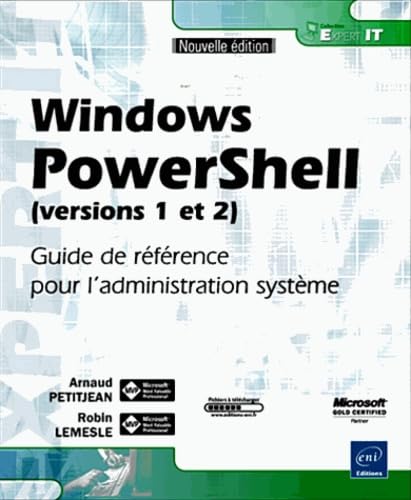 Immagine dell'editore per Windows PowerShell (versions 1 et 2) - Guide de rfrence pour l'administration systme venduto da medimops