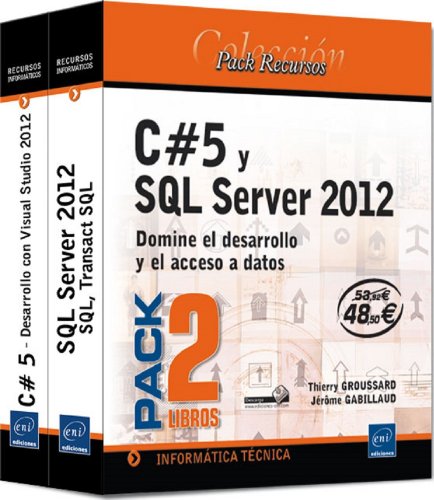 Stock image for C#5 y sql server 2012 (pack 2 libros) domine el desarrollo y for sale by Iridium_Books