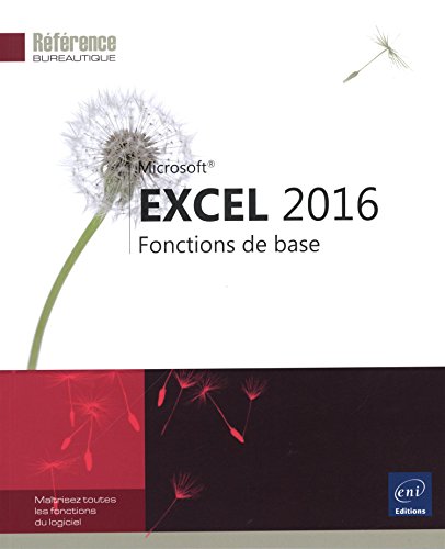 9782746097803: Excel 2016: Fonctions de base