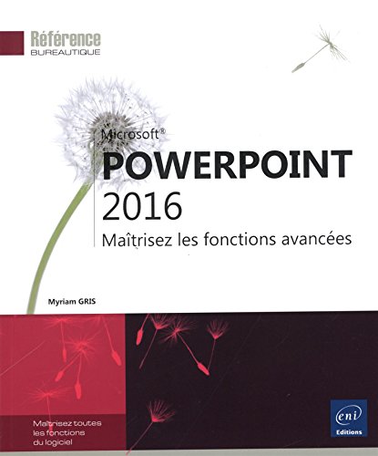 Imagen de archivo de PowerPoint 2016 - Matrisez les fonctions avances a la venta por Ammareal