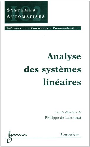 Beispielbild fr Analyse des systmes linaires zum Verkauf von Ammareal