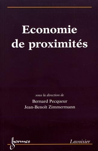 Beispielbild fr Economie de proximits zum Verkauf von Ammareal