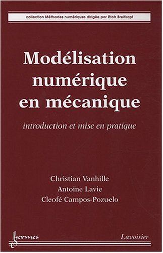 Beispielbild fr Modlisation numrique en mcanique : Introduction et mise en pratique zum Verkauf von Ammareal