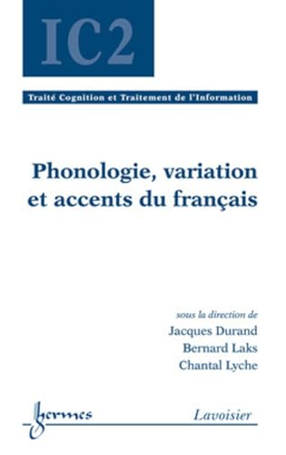 Beispielbild fr Phonologie, variation et accents du franais zum Verkauf von Gallix