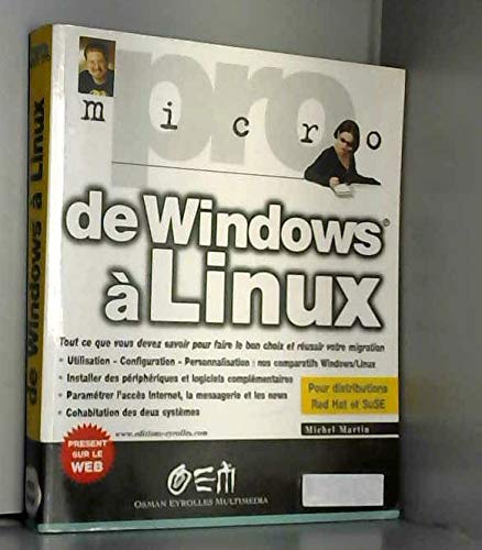 De Windows Ã: Linux (9782746400931) by Challi; Martin