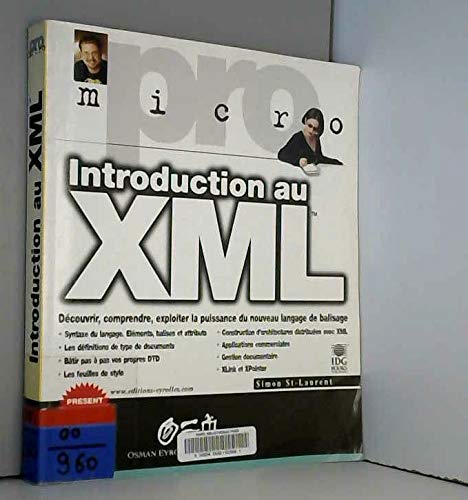 Beispielbild fr Introduction Au Xml zum Verkauf von RECYCLIVRE