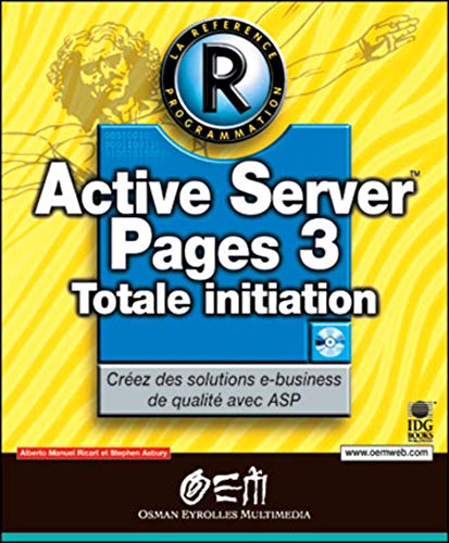 Stock image for Active Server Pages 3 : Totale Initiation for sale by RECYCLIVRE