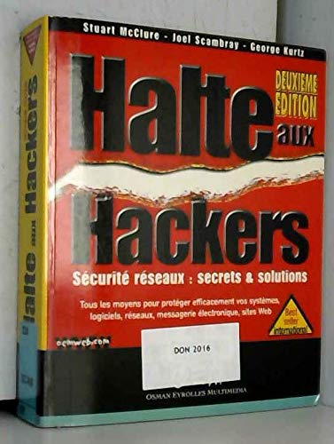 Stock image for Halte aux hackers (2me dition) for sale by medimops