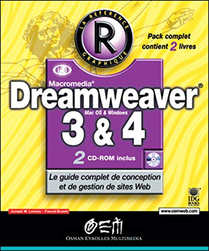 Imagen de archivo de Dreamweaver 3 et 4 a la venta por Buchpark