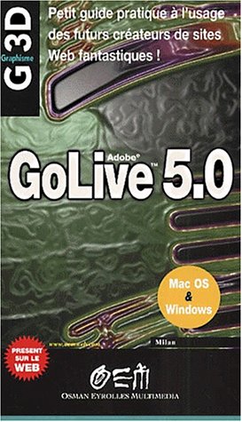 Beispielbild fr GoLive 5.0 zum Verkauf von medimops