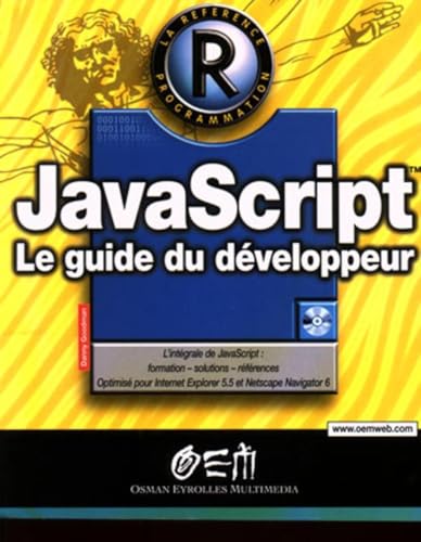 Beispielbild fr JavaScript : Le Guide du dveloppeur zum Verkauf von medimops