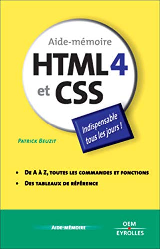 Beispielbild fr HTML 4 et CSS zum Verkauf von medimops
