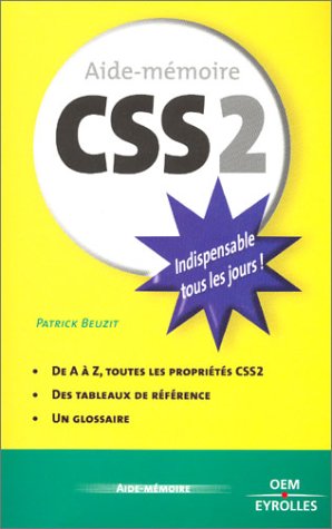 Beispielbild fr CSS2 zum Verkauf von Chapitre.com : livres et presse ancienne