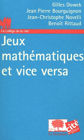 Beispielbild fr Jeux mathmatiques et vice versa zum Verkauf von Ammareal