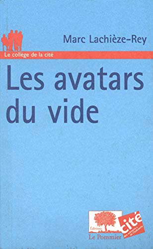 Stock image for Les Avatars Du Vide for sale by RECYCLIVRE