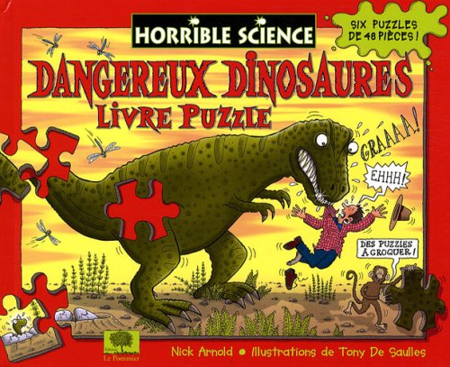 Beispielbild fr Dangereux dinosaures : Livre puzzle zum Verkauf von Ammareal