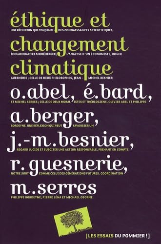 Beispielbild fr Ethique et changement climatique zum Verkauf von Ammareal