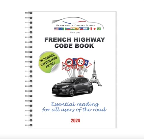9782746682894: FEHRENBACH DRIVING SCHOOL Code de la Route franais en Anglais 2023 - The French HIGWAY Code Book in English