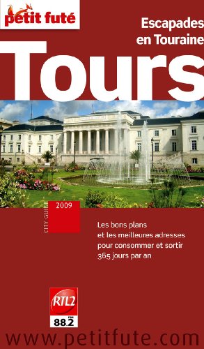 Stock image for tours, 2009 petit fute for sale by Ammareal