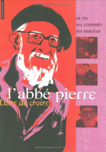 Imagen de archivo de L'Abb Pierre a la venta por Ammareal