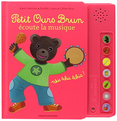 Stock image for Petit Ours Brun écoute la musique - livre sonore for sale by Hawking Books