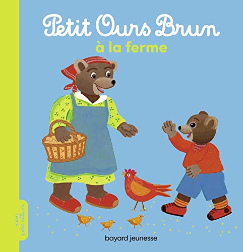 Stock image for Petit Ours brun  la ferme for sale by Librairie Th  la page