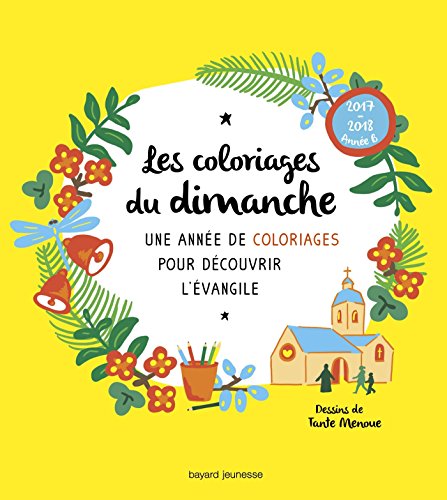 Beispielbild fr Les coloriages du dimanche (anne B): activit coloriage zum Verkauf von medimops