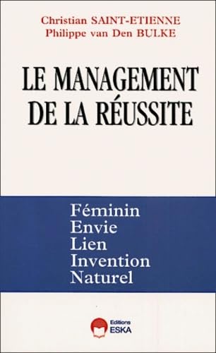 Stock image for le management de la reussite for sale by Better World Books