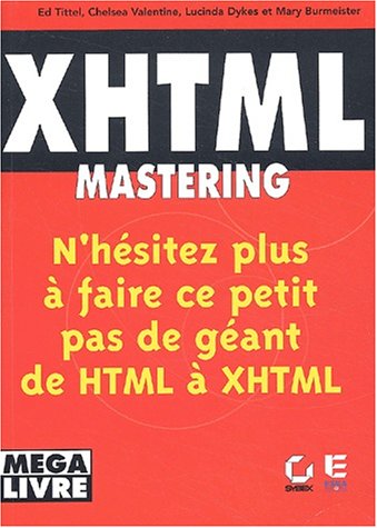Beispielbild fr XHTML Mastering zum Verkauf von Ammareal