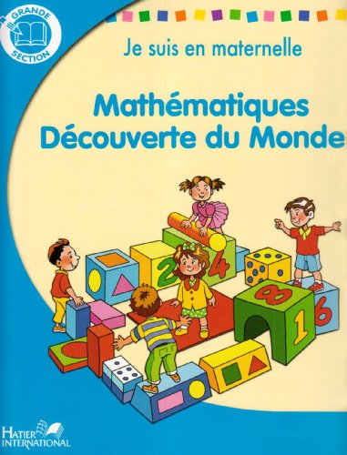 Beispielbild fr Je Suis en Maternelle Mathematiques Gs zum Verkauf von medimops