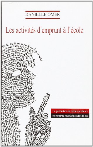 Beispielbild fr activites d'emprunt a l'ecole (les) generation de text zum Verkauf von Gallix