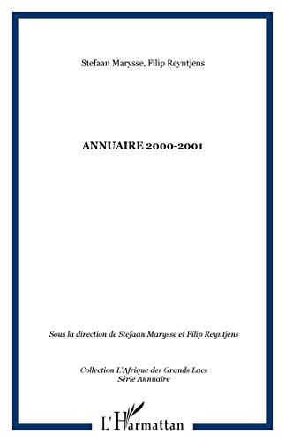 9782747513050: L'Afrique Des Grands Lacs: Annuaire 2000-2001