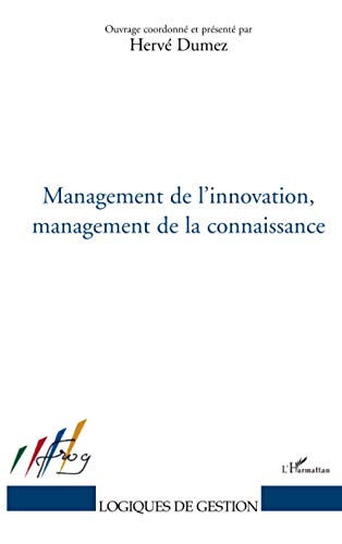 Stock image for Management de l'innovation management de la connaissan for sale by medimops